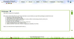 Desktop Screenshot of alexandru.butean.com